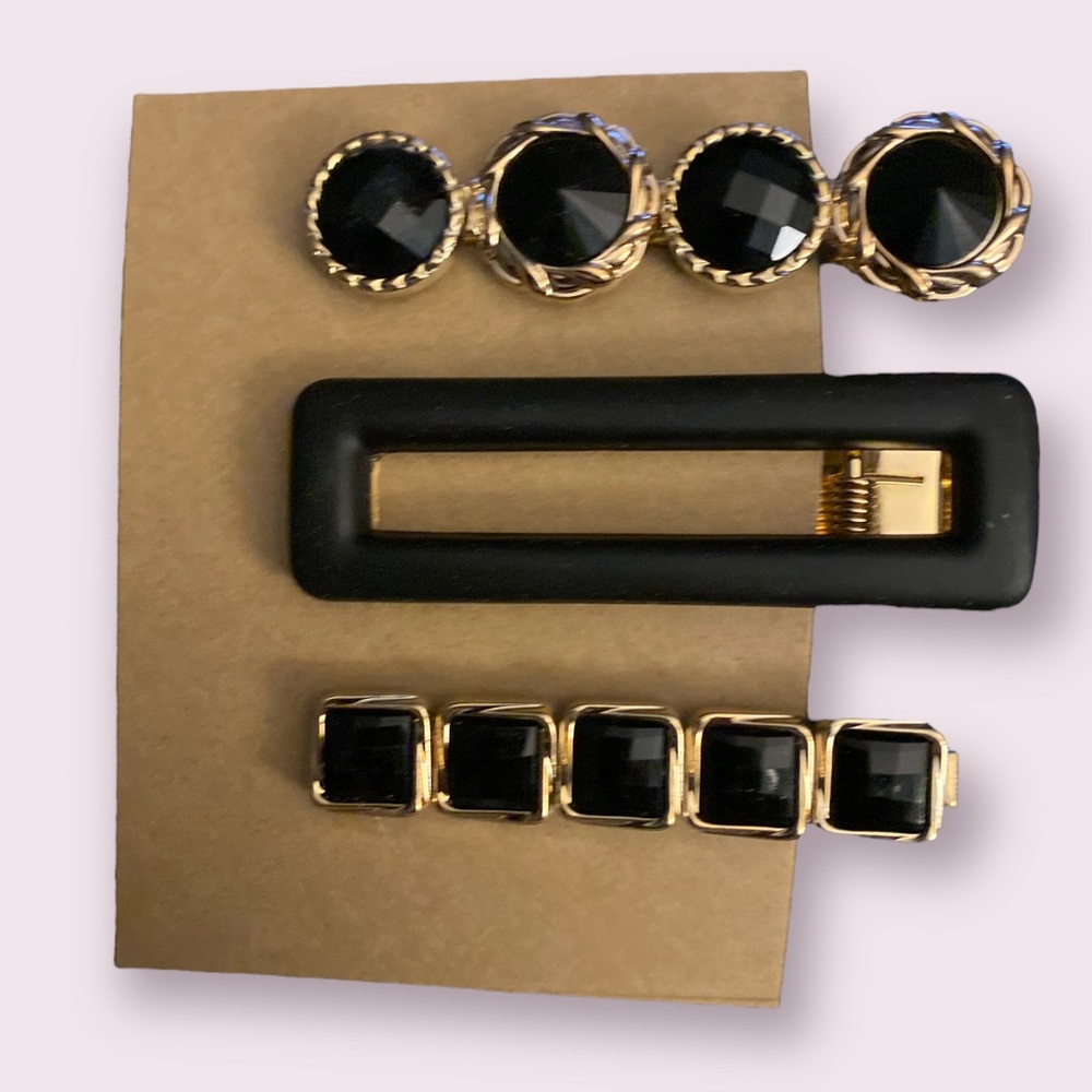 3pcs Hair Clips - #208